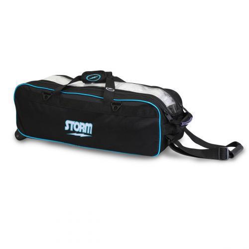 Tournament Triple Travel Tote Black/Blue