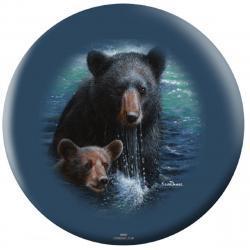 Bearly Swimming Bowling Ball