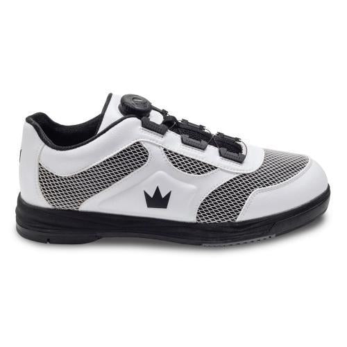 Fury White/Black Men's Bowling Shoes