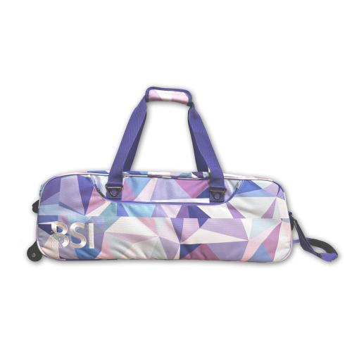 BSI Triple Tote Pink/Purple Triangles