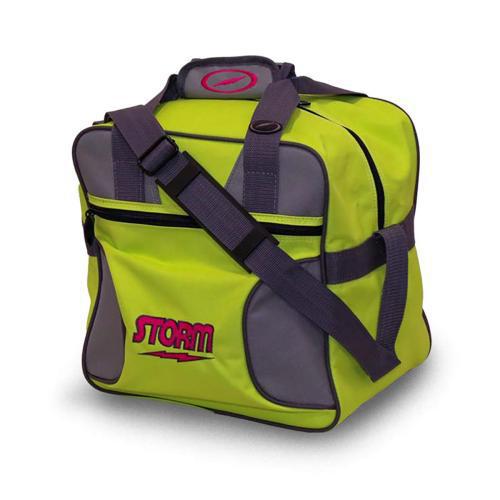 Solo 1 Ball Tote Lime/Grey