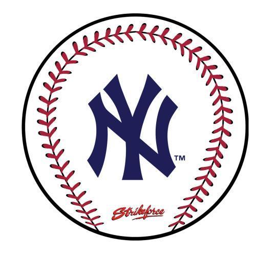 MLB Round Rubber Shammy - New York Yankees