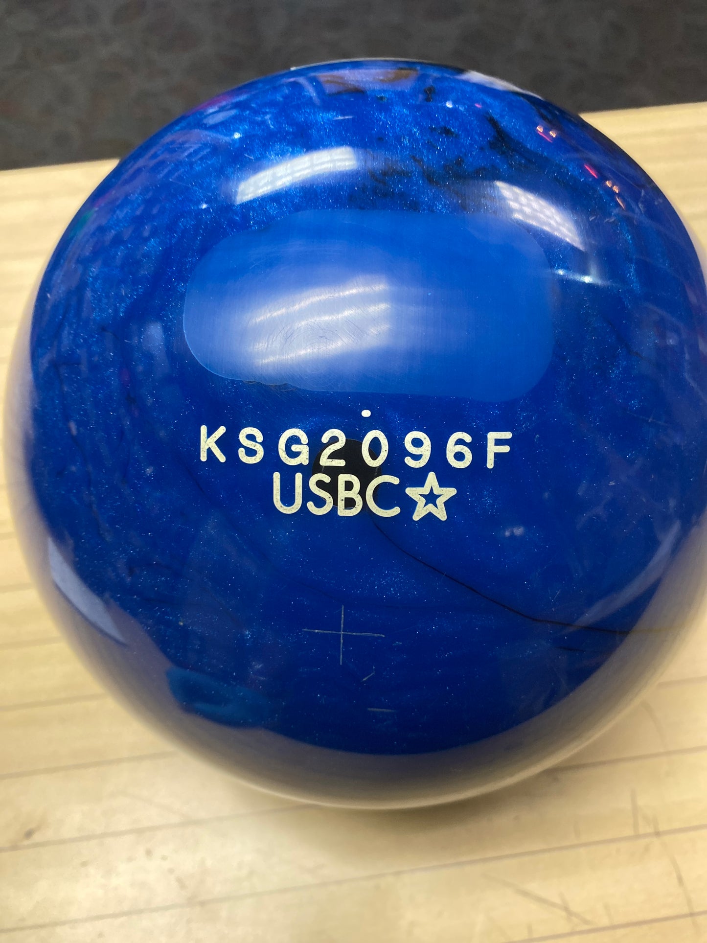 (Used) T Zone Indigo Swirl 15lb #096F