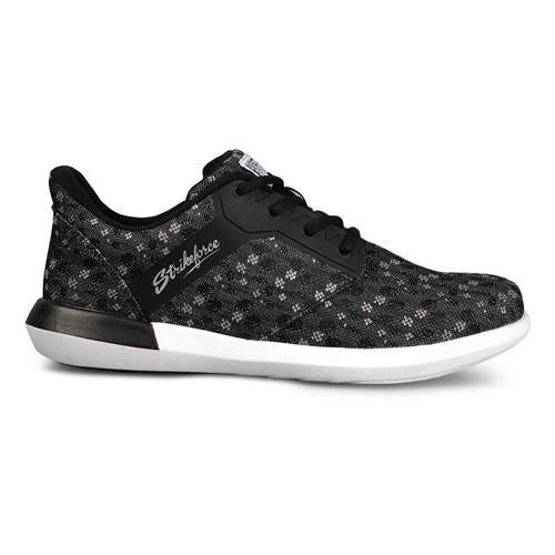 KR Strikeforce Lux Black Crystal Women's Bowling Shoes