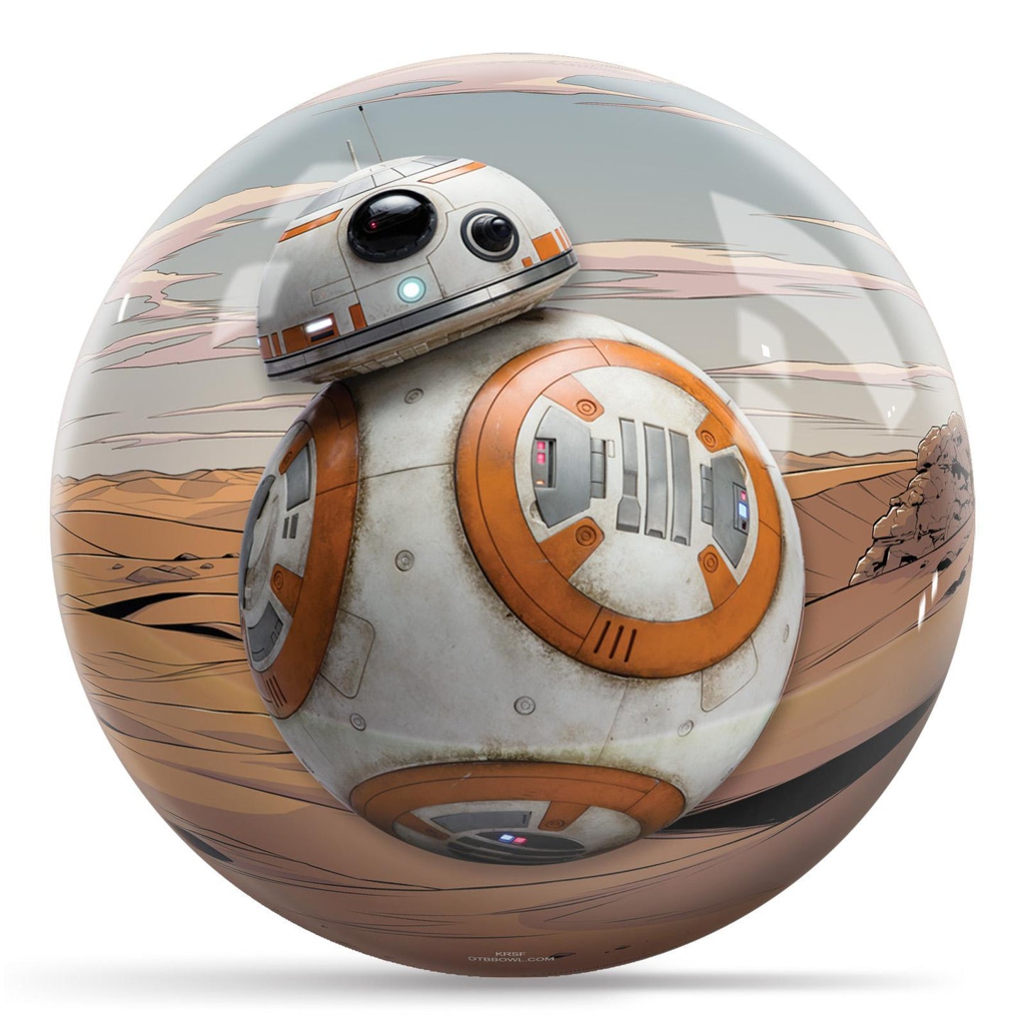 Star Wars BB-8 Droid Undrilled Bowling Ball