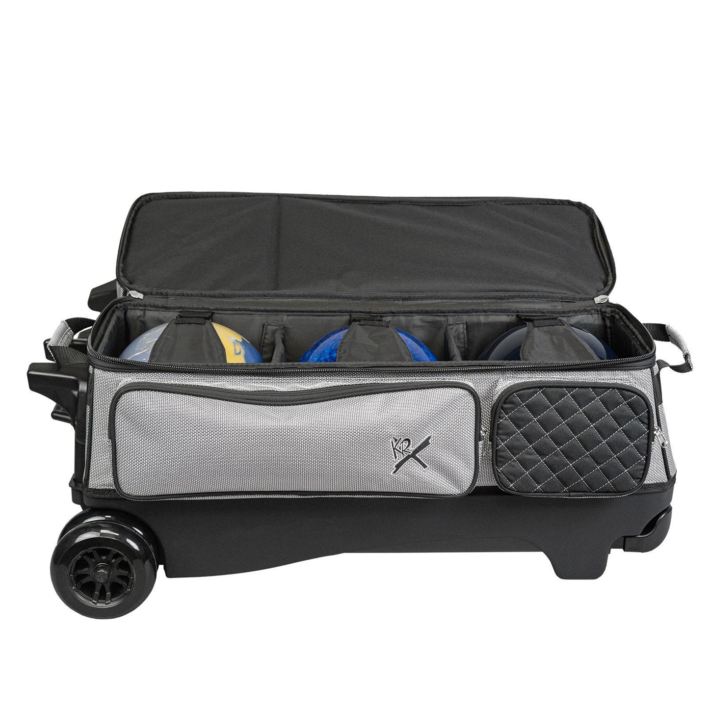 Royal Flush 4X4 Roller Silver/Black