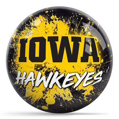 NCAA Paint Splash Ball - University of Iowa