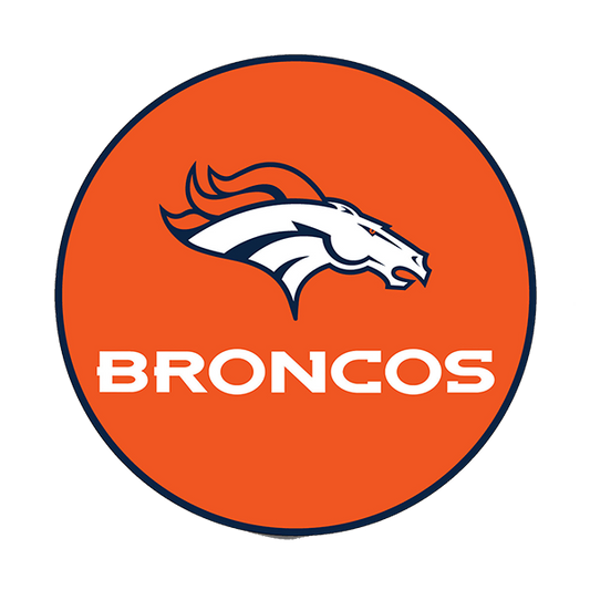 KR Strikeforce NFL Round Rubber Shammy Denver Broncos