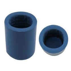 VISE Blue Silicone Ovals with Nubs Finger Inserts