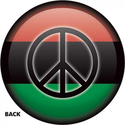 African Flag - Peace Bowling Ball