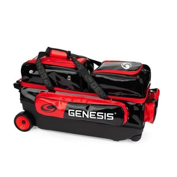 Genesis Sleek Gloss™ 3 Ball Roller Black/Red