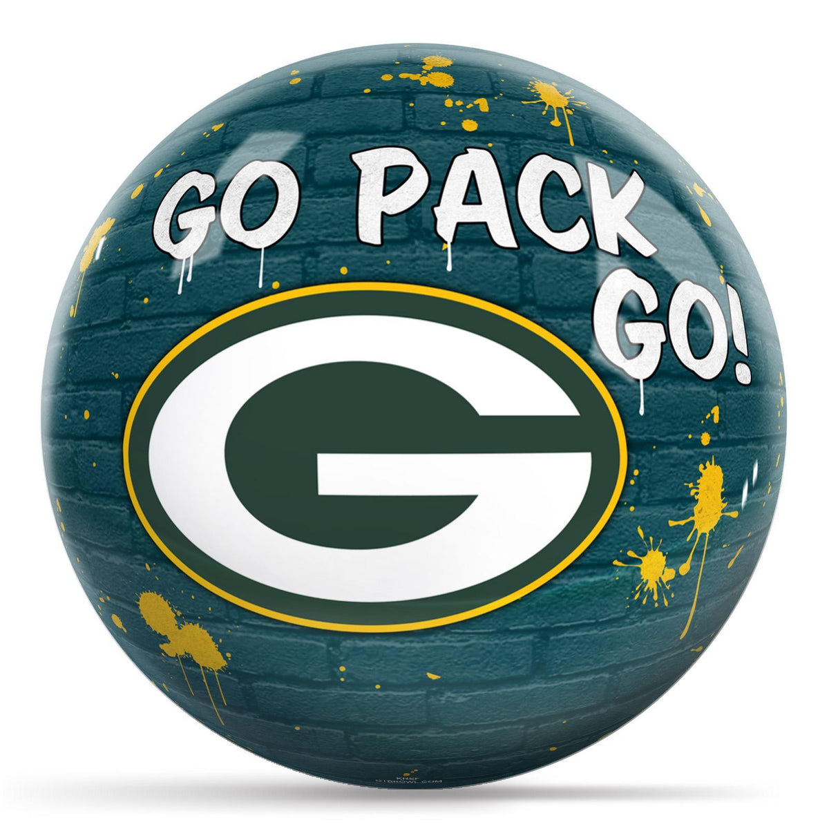 OTB NFL Graffiti Wall Ball - Green Bay Packers