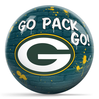OTB NFL Graffiti Wall Ball - Green Bay Packers