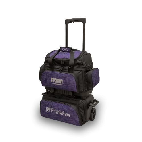 Rolling Thunder 4 Ball Roller Abstract Purple/Black