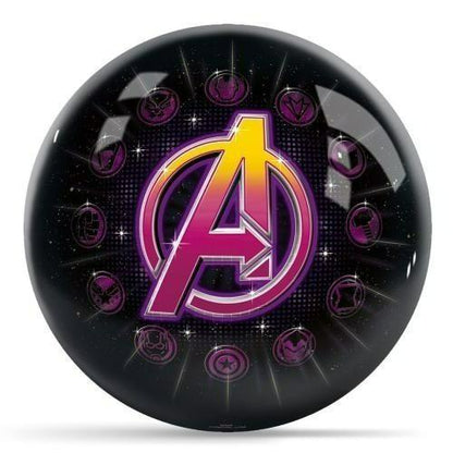 Marvel - Avengers - Logo with Character Icons Ball