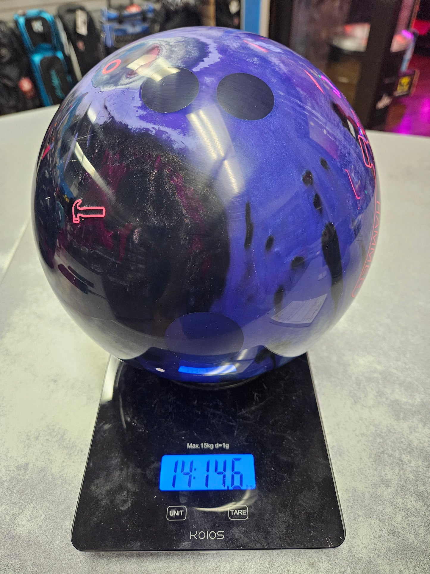 Used Hammer Effect Pearl 15lb #025D
