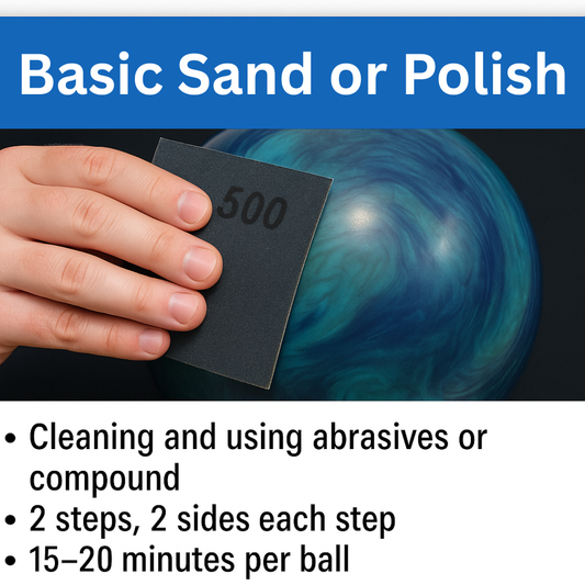Basic Sand or Polish (2 Sides / 2 Steps) - VBS