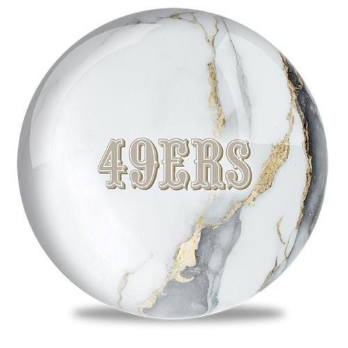 NFL Marble Ball - San Francisco 49ers