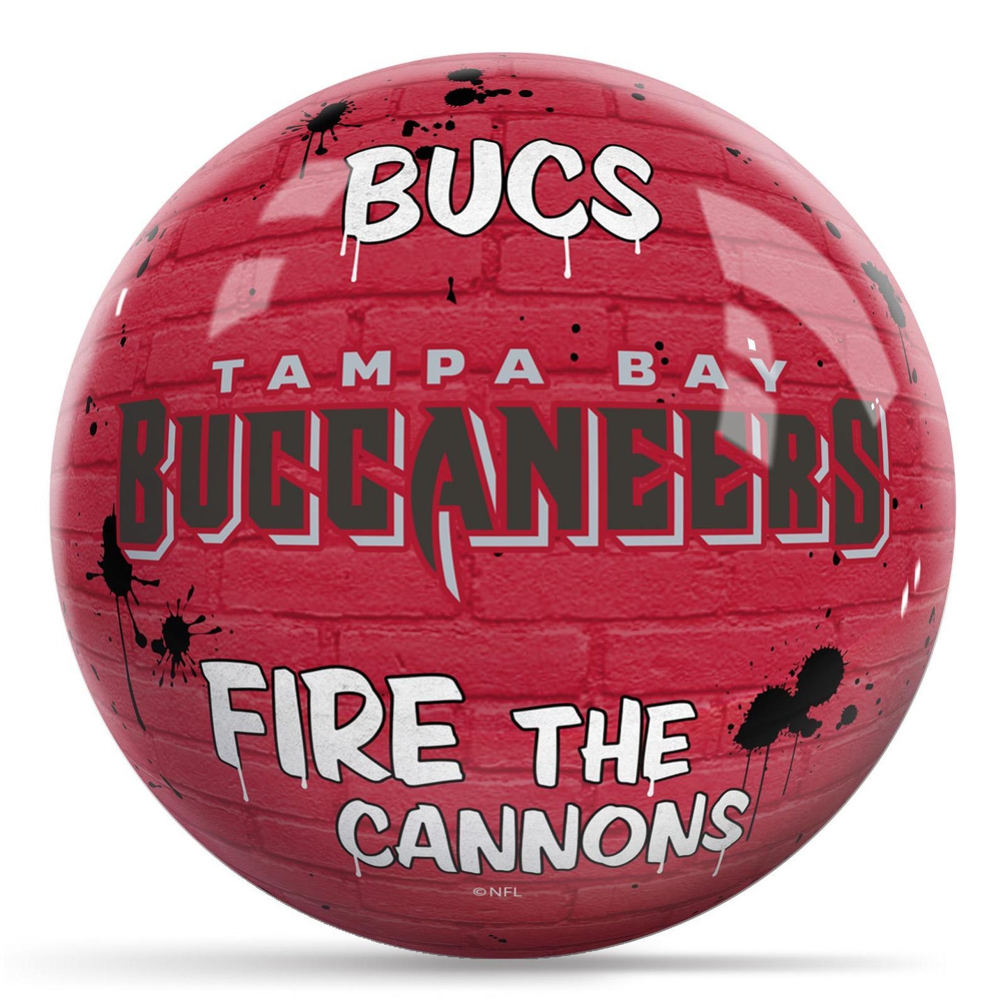 NFL Graffiti Wall Ball - Tampa Bay Buccaneers