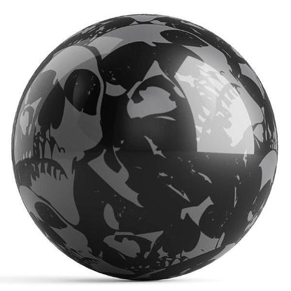 Skull Iron Cross Bowling Ball
