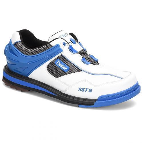 SST 6 Hybrid Boa White/Blue Men's Bowling Shoes