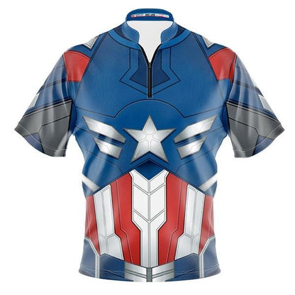 Captain America Sam Wilson Costume Jersey