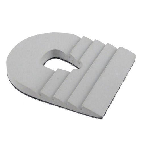 3G Heel Rippled White