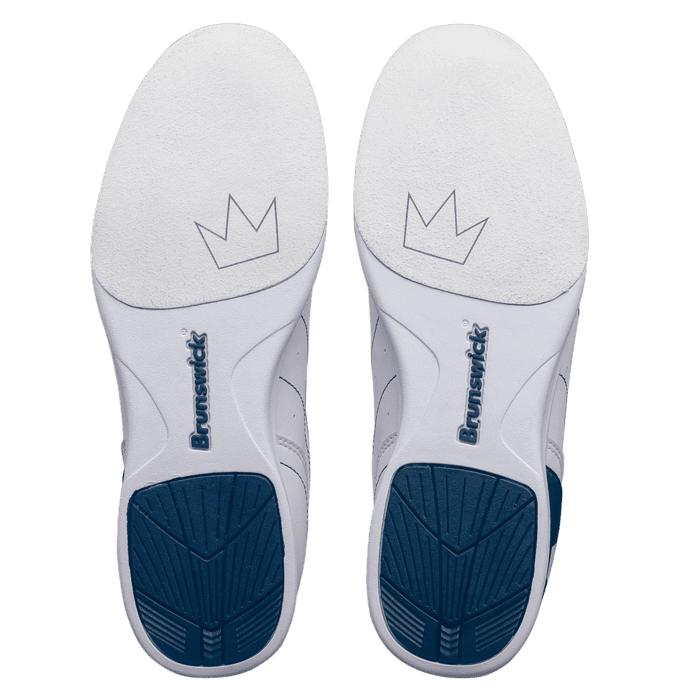 Brunswick Mystic White/Navy Wide Women’s Bowling Shoes