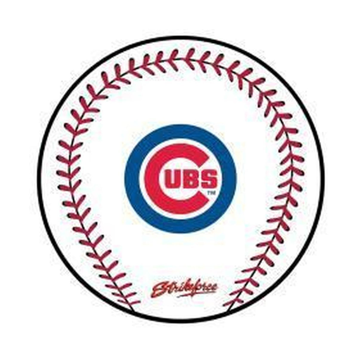 KR Strikeforce MLB Round Rubber Shammy - Chicago Cubs