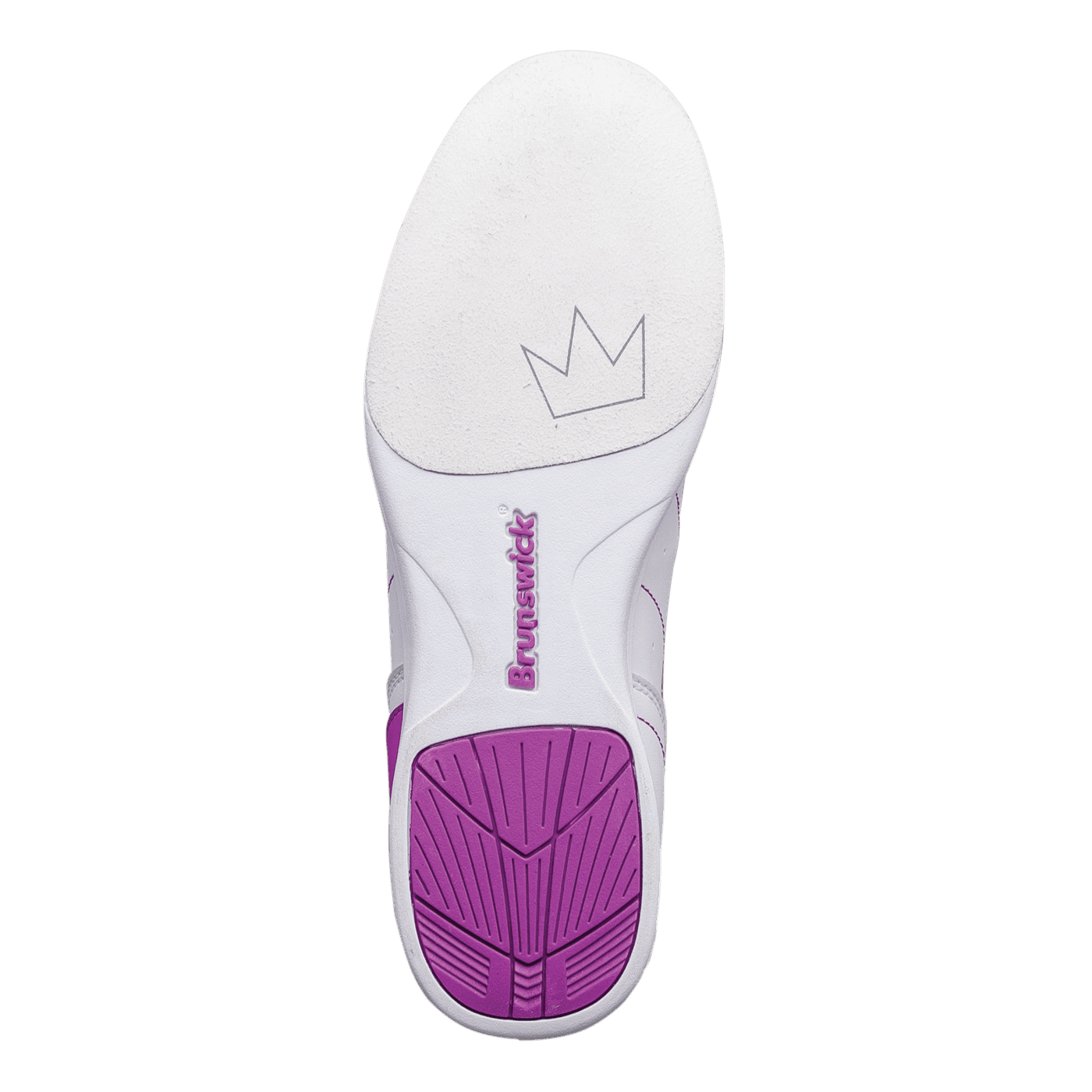 Brunswick Mystic White/Fuchsia Women's Bowling Shoes
