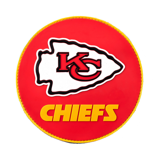 KR Strikeforce NFL Round Rubber Shammy Kansas City Chiefs
