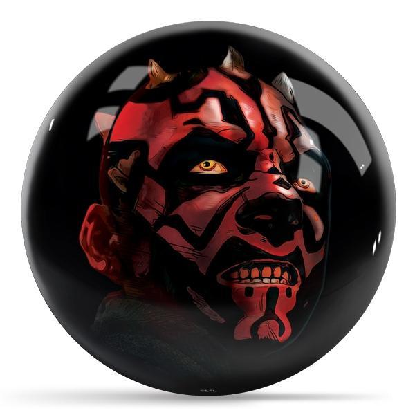 Darth Maul Logo Bowling Ball