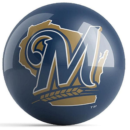 MLB Polyester - Milwaukee Brewers Logo Ball