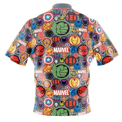 Marvel Icons Repeating Pattern Jersey
