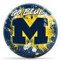 KR Strikeforce NCAA Paint Splash Ball - University of Michigan