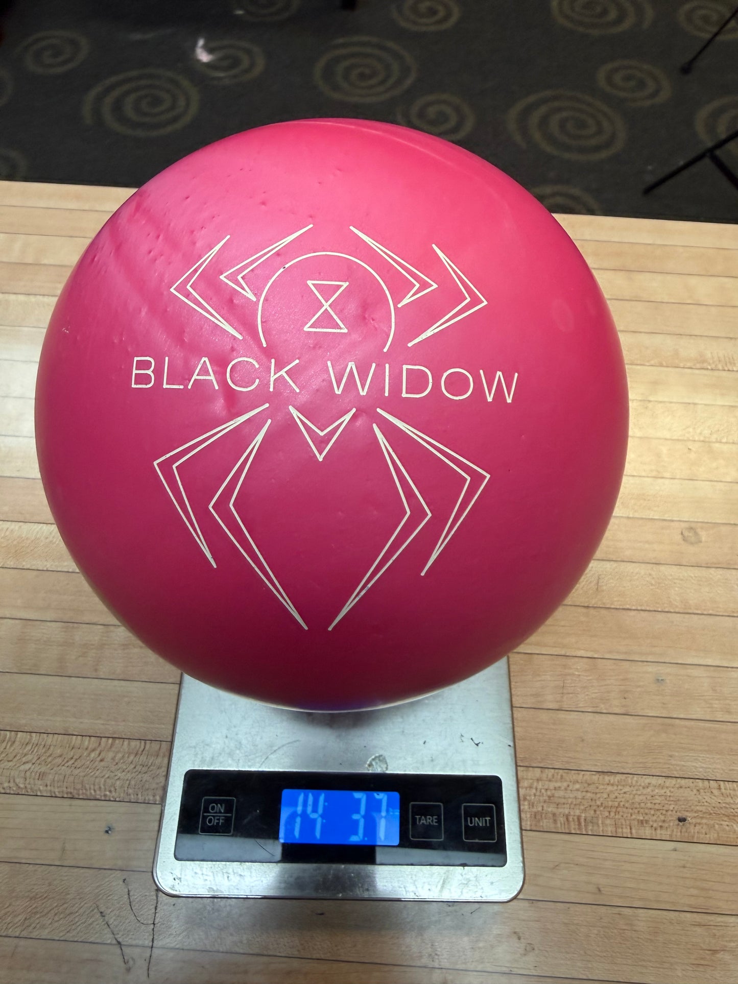 Used Pink Widow Urethane 14lb #1185