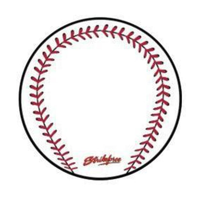 Baseball Round Leather Shammy Pad