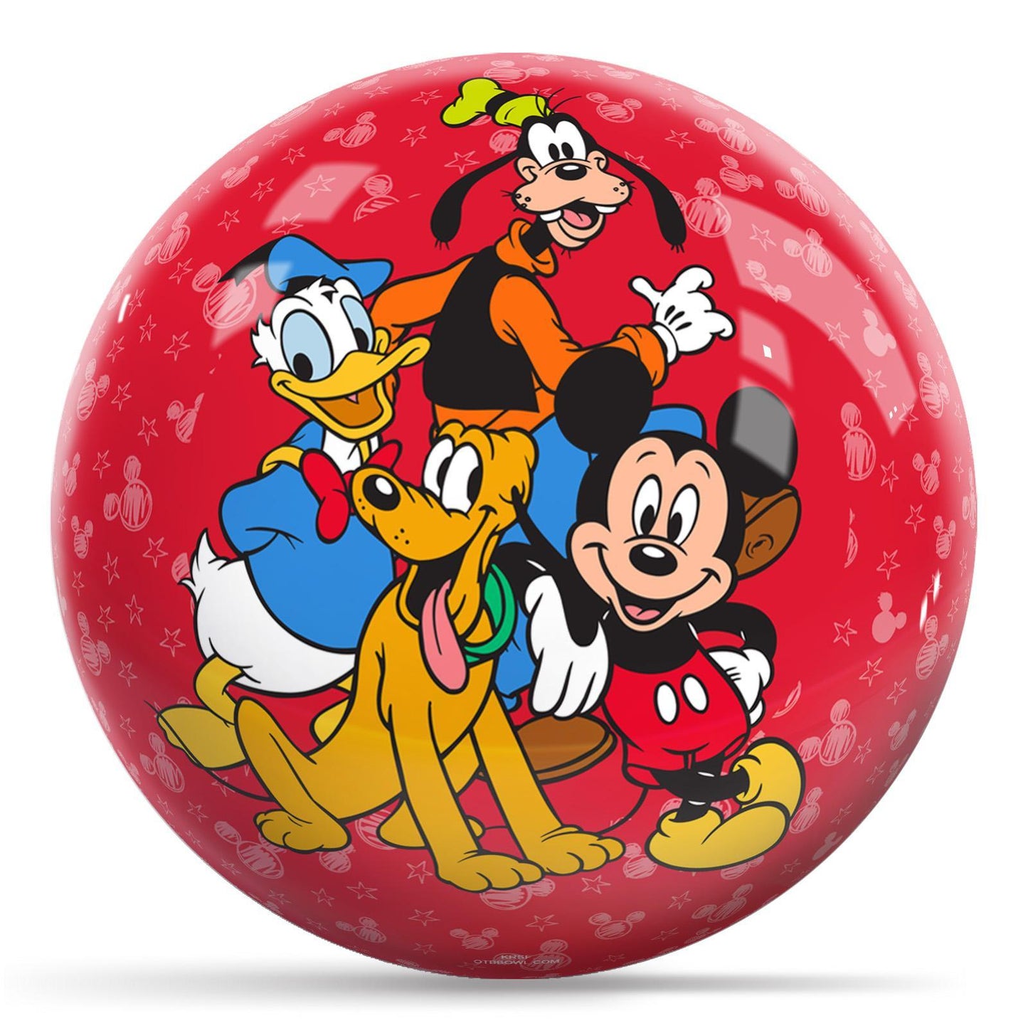 Disney Mickey & Friends In The Park Undrilled Bowling Ball