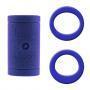 Turbo Quad Soft Mesh/Oval Finger Inserts - Blue