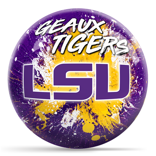 NCAA Paint Splash Ball - LSU