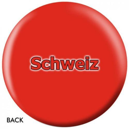 Swiss Flag Bowling Ball