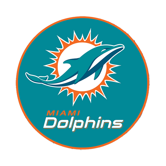 KR Strikeforce NFL Round Rubber Shammy Miami Dolphins