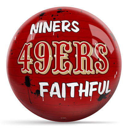 OTB NFL Graffiti Wall Ball - San Francisco 49ers