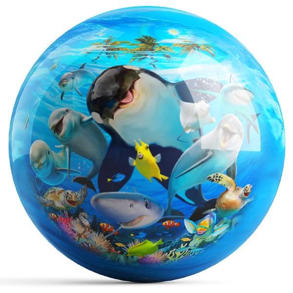 Ocean Pals Selfie Bowling Ball