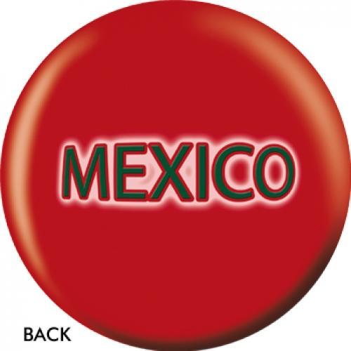 Mexican Flag Bowling Ball