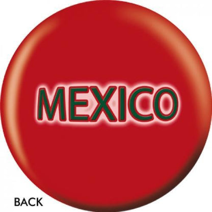 Mexican Flag Bowling Ball