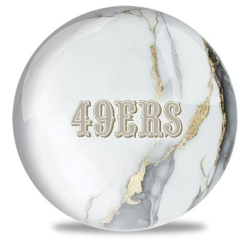 NFL Marble Ball - San Francisco 49ers