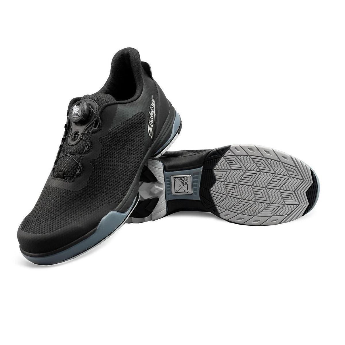 KR Strikeforce TPC Hype LT Black Mesh Unisex Bowling Shoes