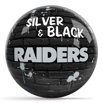 OTB NFL Graffiti Wall Ball - Las Vegas Raiders
