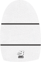 Dexter THE 9 Slide Sole - S8 White Microfiber SST